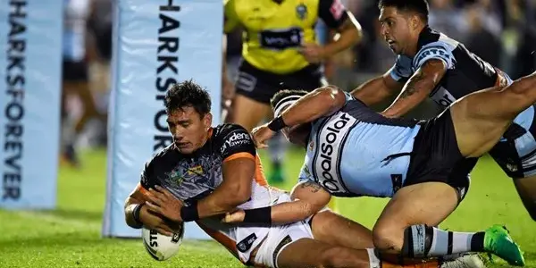 sharks vs wests tigers — NZ news
