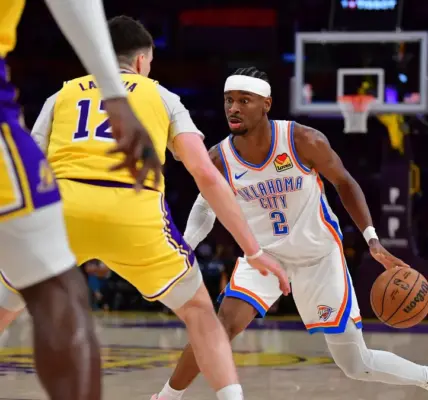 thunder vs lakers — NZ news